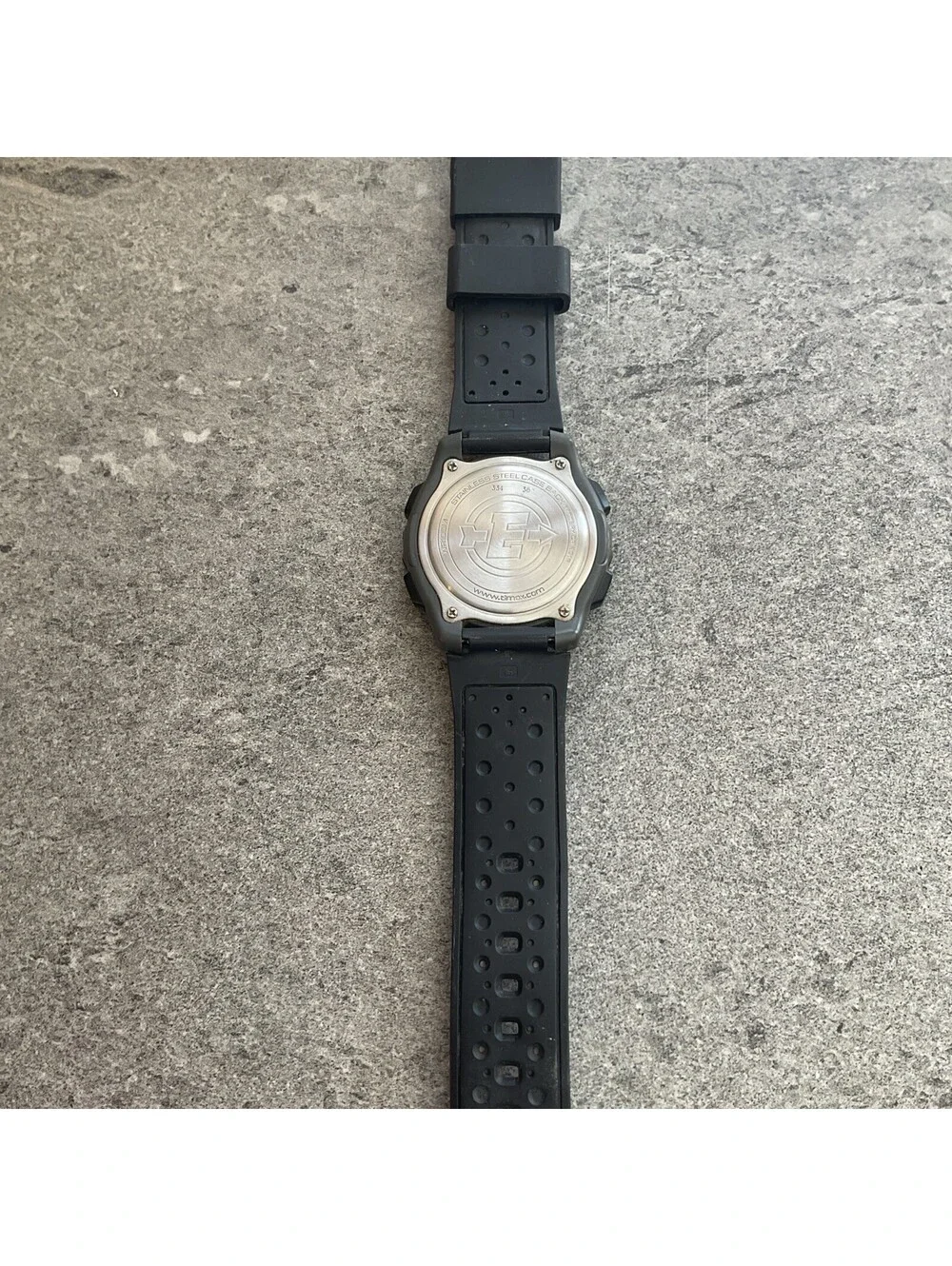 TIMEX Expedition Watch Indiglo Black 42mm Case Chrono Alarms Date TW4B07700 A15